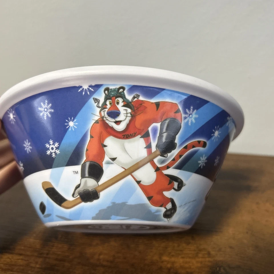 Lote de 4 tigelas de cereais Kellogg's de 2006 e 2009 tigelas de Natal/Inverno - Imagem 4 de 4