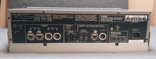 Panasonic SV3800 Pro Registratore a nastro audio digitale - si accende - così com'è - LEGGI - Foto 7 di 11