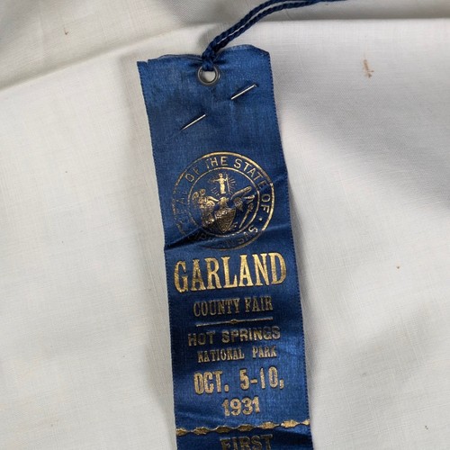 Arkansas Garland County Hot Springs 1st Prize Winner 1931 Handmade Pillow Case - Picture 12 of 16