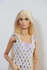 INTEGRITY TOYS Nuface DEFIANT RAYNA Doll Fashion Royalty OOAK with Reroot (Nude)