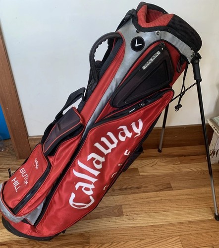 Callaway Red Black Golf Cart Bag 5 Way Mini Looper - Picture 3 of 7