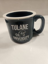 Tulane University Diner Coffe Mug Green Heavy