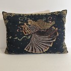 Tapestry Throw Pillow Heavenly Angel Playing Music