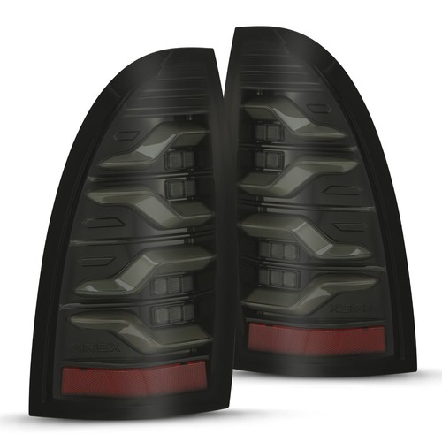 AlphaRex LUXX Series For 2005-2015 Toyota Tacoma LED Tail Lights Alpha-Black - Picture 1 of 8