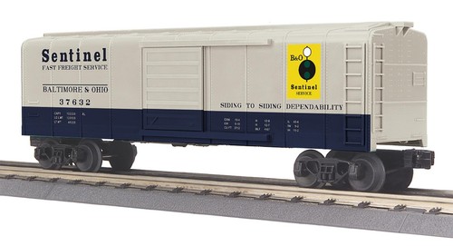 MTH 30-71129 BALTIMORE & OHIO TECHO REDONDO VAGÓN DE CARGA RIEL O GA. 3 RIELES RD#37632 | Zustand: New