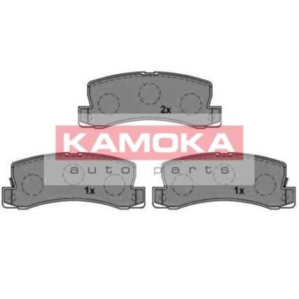 Kamoka BremsbeläGe Bremsbelegsatz Hinten FüR Toyota Corolla Compact Lexus-image