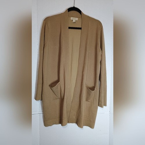 Appleseed's Camel Strickjacke vorne offen Größe Large - Bild 1 von 4