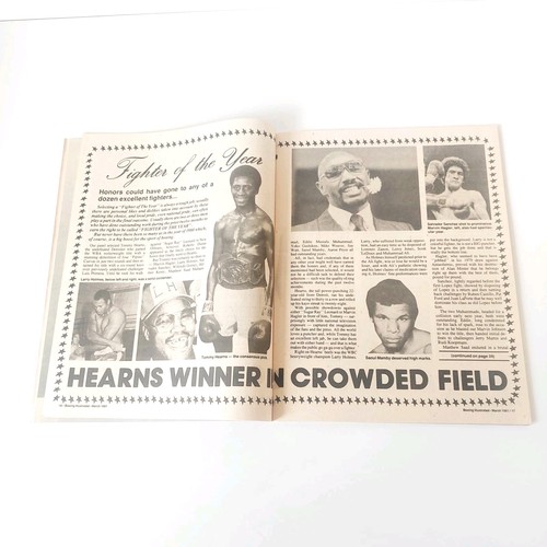 Boxing Illustrated Magazine March 1981 Thomas Hearns, Muhammad Ali Special - Picture 7 of 11