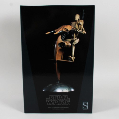 Sideshow Collectibles Star Wars S.T.A.P. AND BATTLE DROID Sixth Scale Figure
