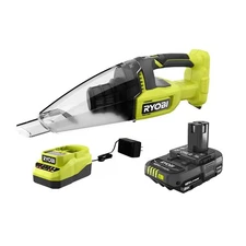 RYOBI ONE+ 18V Cordless Handheld Vacuum Kit w/ 2.0 Ah Battery & Charger