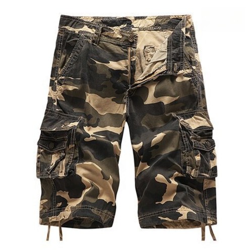 Mens Tactical Military Combat Cargo Shorts Pants Casual Camo Army Half Trousers - Picture 19 of 21