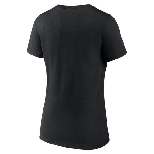 Women's Black Texas Longhorns Lockup Team V-Neck T-Shirt - Picture 3 of 3