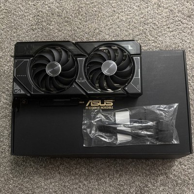 ASUS Dual RTX 4070 Ti Super OC 16GB Dual GDDR6X Video Graphics Card GPU