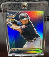 Manny Ramirez 2000 Pacific Prism HOLOGRAPHIC BLUE Parallel 62 /80