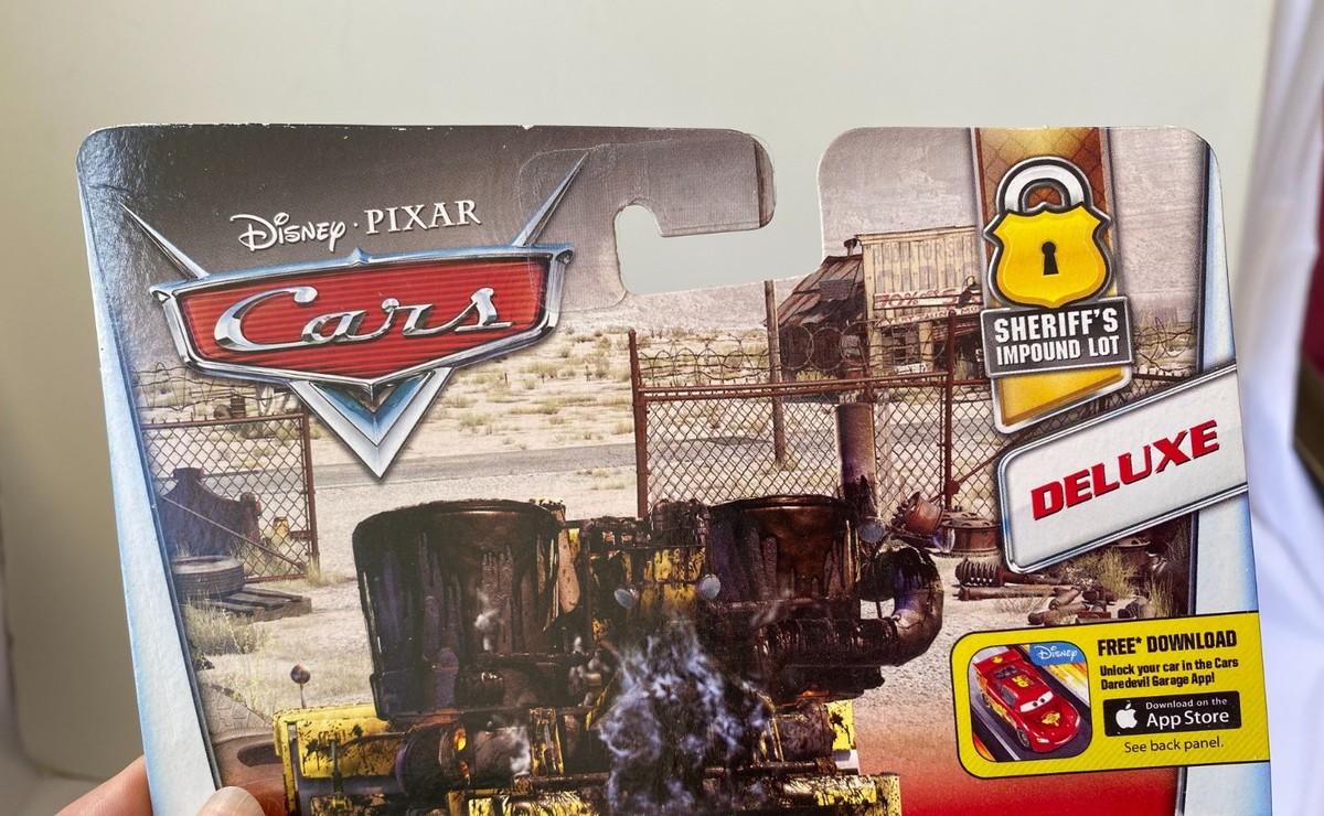 Disney Pixar Cars Movie Bessie Deluxe Road Paving Machine Diecast