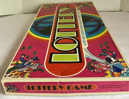 LOTTERY Brettspiel Selchow & Righter 1972 Get Rick Quick - Bild 10 von 11