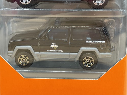 Matchbox Texas Patrol Pack 2018 BMW Motorcycle Police Truck SUV Trailer NEW VGC - Picture 6 of 13