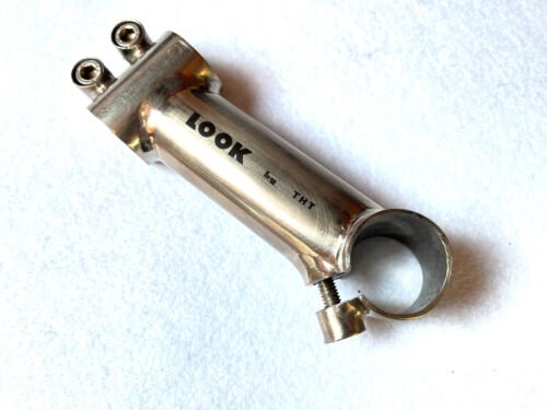 Attacco Manubrio LOOK by THT 105 grammi 100 mm TITANIO stem TITANIUM VGC - Imagen 9 de 14