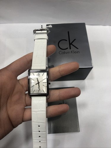 Orologio Calvin Klein CK Donna Acciaio Pelle Scatola E Garanzia Swiss Made  | eBay