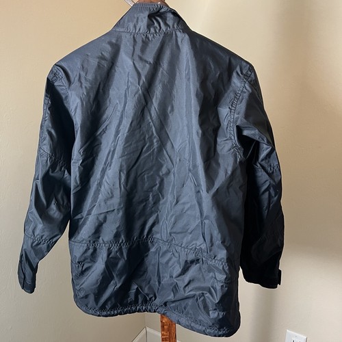 Gap Kids Boys' Size XL Navy Blue Rain Jacket Windbreaker Full Zip Up - Picture 11 of 14