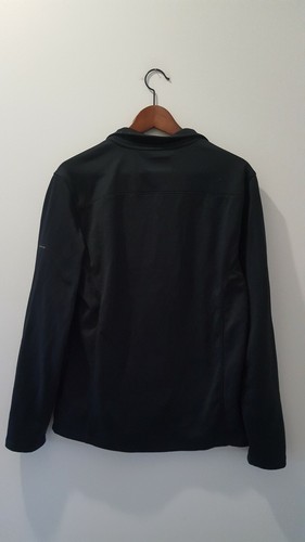 IZOD PerformX Mens S Black Full Zip Fleece Performance Outdoor Jacket/Coat - Picture 3 of 6