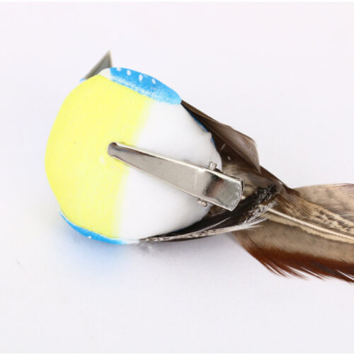 Artificial Bird 12PCS Mini Simulation Feather Birds Fake Birds for Garden Decor - Picture 5 of 13