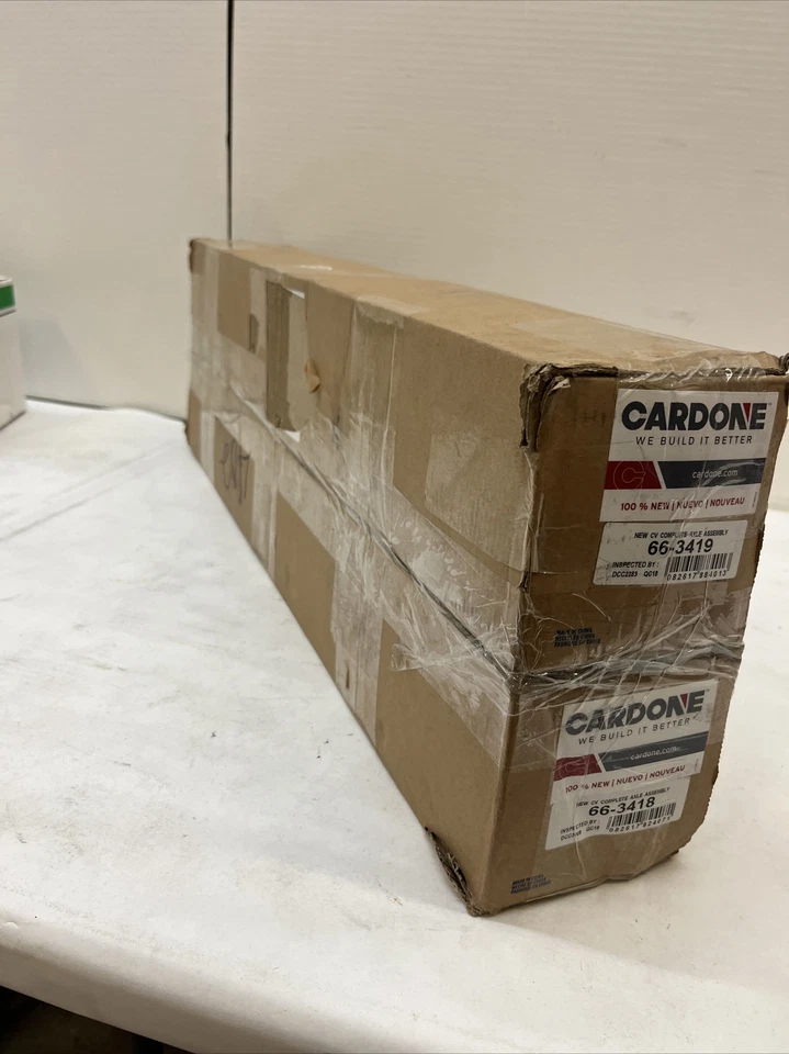 Montajes de eje CV Cardone del lado del pasajero delantero y del conductor para Jeep 66-3418 66-3419 Foto 4 de 4