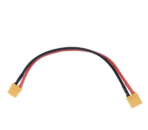 XT60π¬π§30cm Extension Charging Lead Male-Female 14AWG Silicone Wire For LiPo/RC - Picture 5 of 6