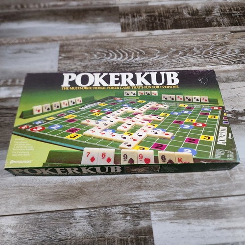 Vintage 1983 Pokerkub Spiel von Pressman komplett in Box - in sehr gutem Zustand - Bild 14 von 14