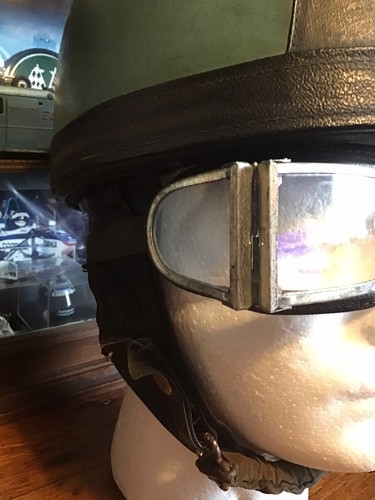 Vintage Motorcycle Goggles - Flying Pilots Folding Goggles - Dispatch Rider - Picture 4 of 17