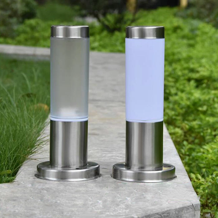 Stainless steel post lights deals