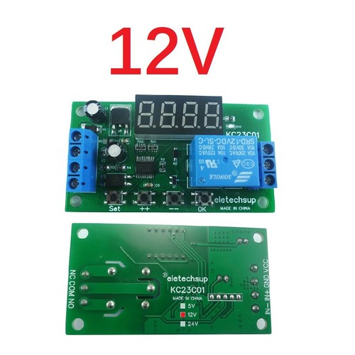 KC23C01 DC 5V 12V 24V Delay Relay Module 1-Channel Multifunction Pulse Counter - Bild 5 von 11