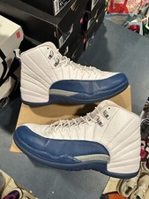 Size 11 - Men’s Jordan 12 Retro French Blue White 2016 130690-113 100% Authentic