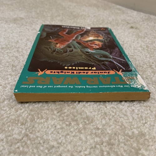Star Wars Junior Jedi Knights Promises Paperback Book #3 Nancy Richardson Anakin - Foto 6 di 14