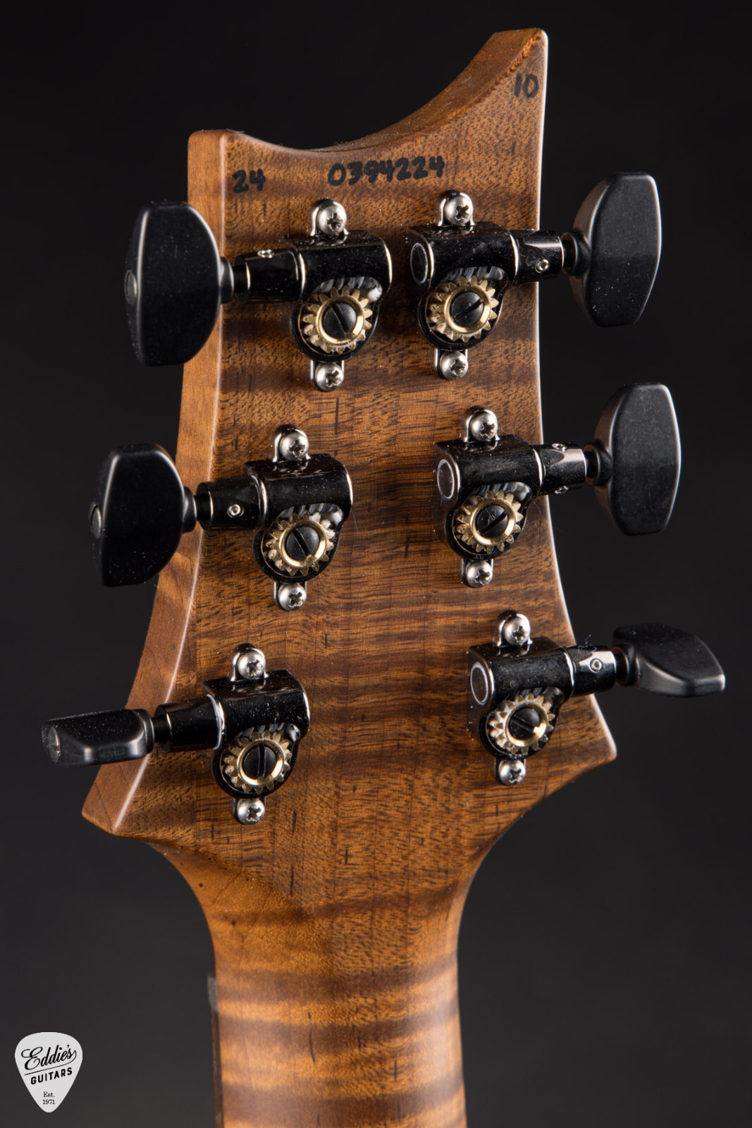 PRS Eddie's Guitars Wood Library Special Semi Hollow - Blue Metallic #394224