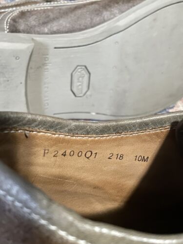 Stivali Chukka John Varvatos Dylan senza pizzo 10 da uomo marrone pelle scamosciata suola Vibram classici - Foto 13 di 15