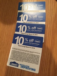 20𝓧 Lowes 10 ᴏff Competitor Oɴʟʏ Coupon Cᴀʀᴅs Home Depot