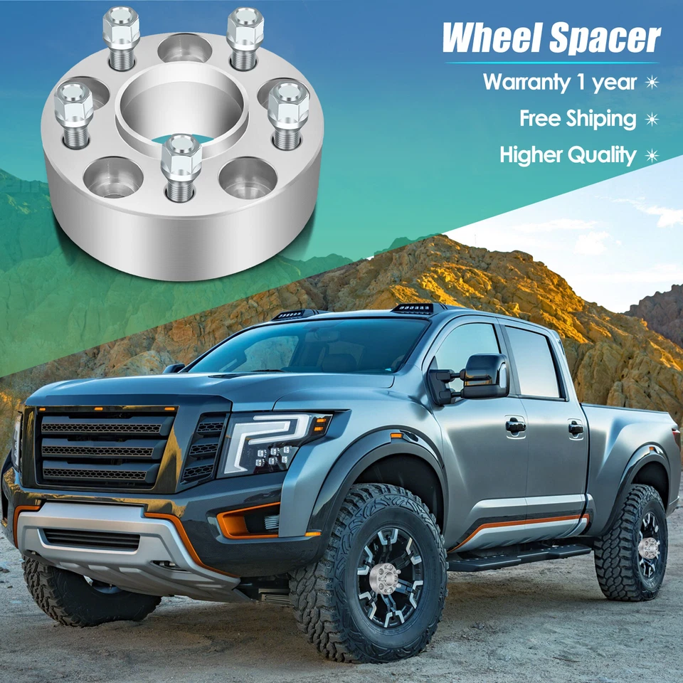 2 piezas espaciadores de rueda centrados en el cubo 5x4,5 5x114,3 para Ford Mustang Taurus Explorer Foto 2 de 4