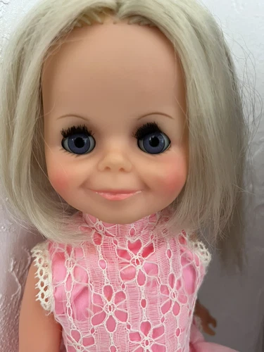 Vintage Ideal Movin Groovin Velvet Doll Crissy Family 1971 With Box WORKS