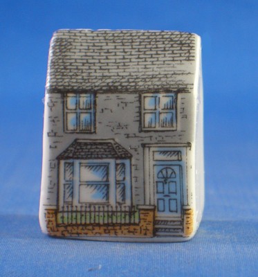 Birchcroft Thimbles Terraces Miniature House Shape Set of Three