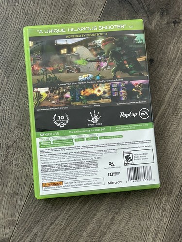 Plants vs Zombies Garden Warfare Xbox 360 - Complete CIB - Picture 2 of 5
