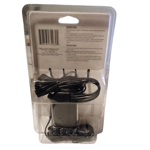 Lemax Spooky Town 3 Volt AC Power Adaptor with 4 Output Jacks #34980A NEW - Picture 2 of 3