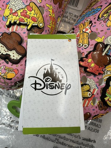 Disney Eats CROCS Pink Mickey Snacks Pretzel Churro Dole Whip Clogs M8 W10 NEW - Picture 11 of 12