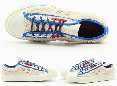 CONVERSE UNISEX RETRO SHERPA STAR PLAYER OX SNEAKERS TRAINERS SCHUHE SHOES 43