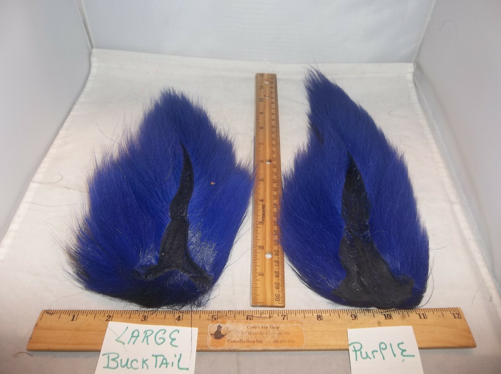 1 LARGE BUCKTAIL 10"-12" Fly Tying / Jigs - Natural & Dyed Deer tails ...