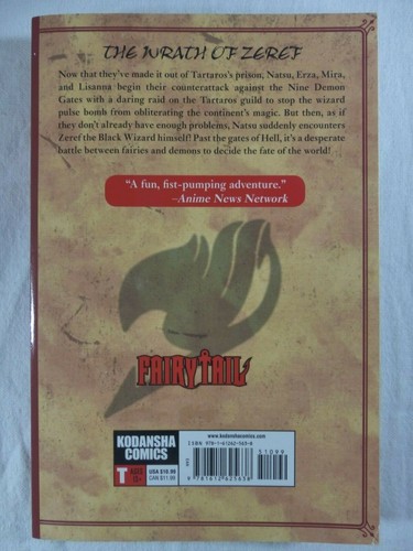 Fairy Tail Volume 44 Graphic Novel Comic Book Manga Hiro Mashima - Imagen 2 de 2