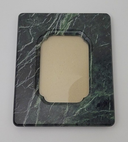 "Marco de mármol verde 8 X 6,25" - Imagen 3 de 3