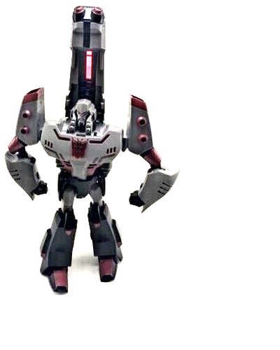 TRANSFORMERS ANIMATED SERIES LEADER CLASS MEGATRON 100% COMPLETE + MANUAL & BOX! - Picture 3 of 3