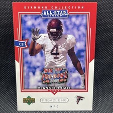 2004 Upper Deck Diamond Collection All-Star Lineup DeAngelo Hall #AS11 Rookie RC