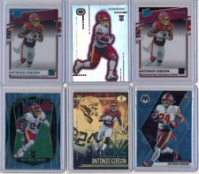 ANTONIO GIBSON - 12pc  2020 Chronicles 7x Illusions, No Dupes, Prizm, Mosaic etc